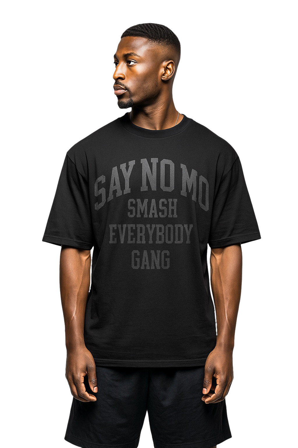 Say No Mo - Smash Everybody Logo Shirt [black]